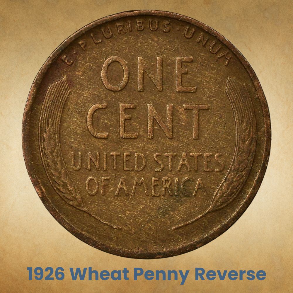 The Reverse of the 1926 Wheat Penny