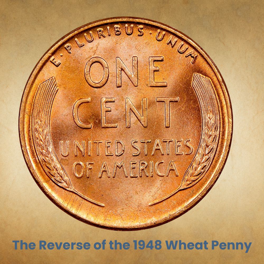 The Reverse of the 1948 Wheat Penny