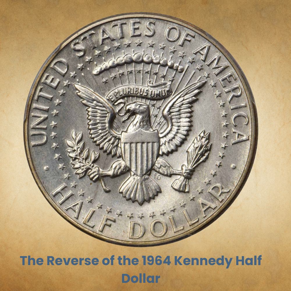 The Reverse of the 1964 Kennedy Half Dollar