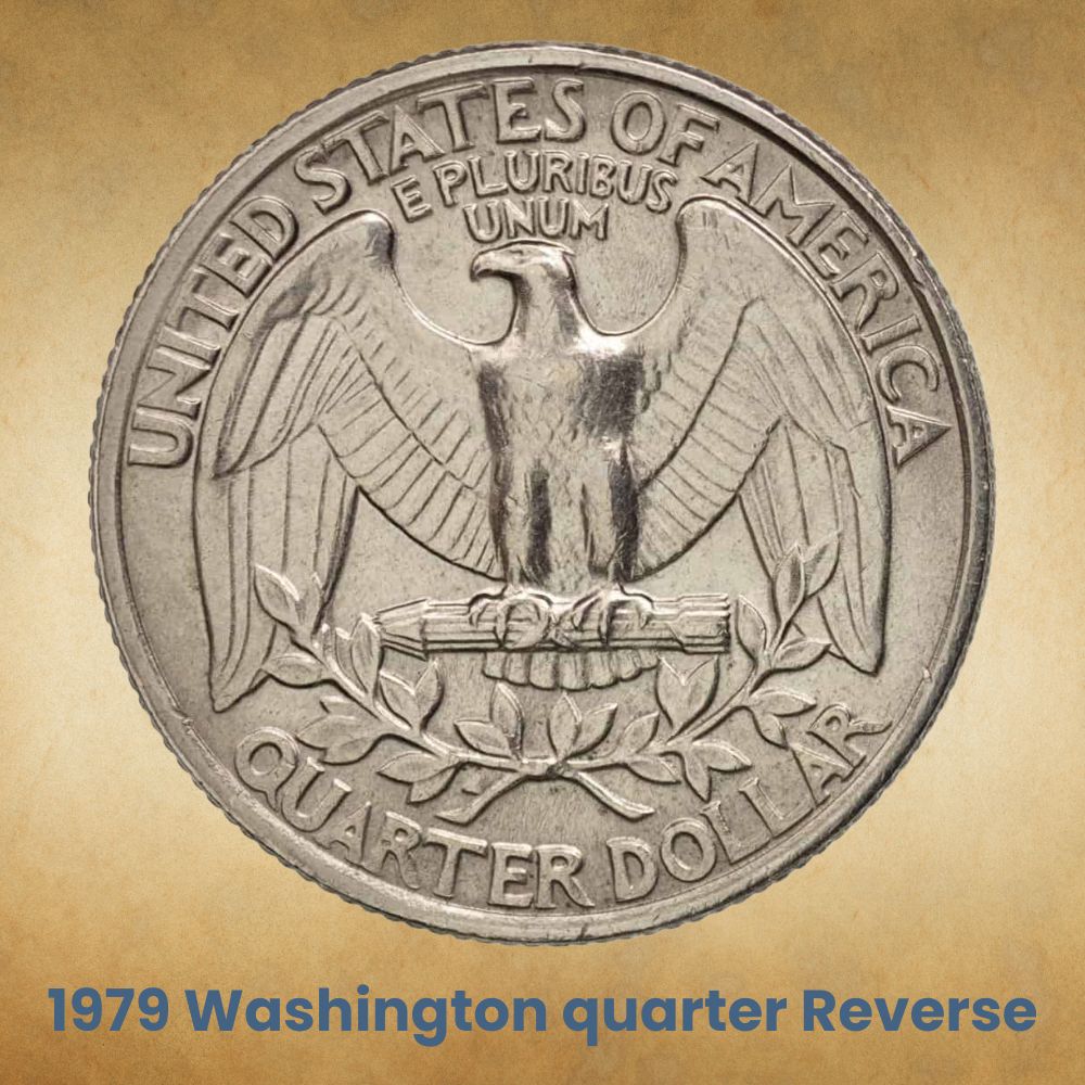 The reverse of the 1979 Washington quarter