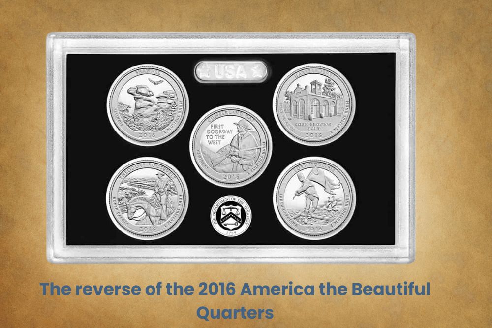 The reverse of the 2016 America the Beautiful Quarters