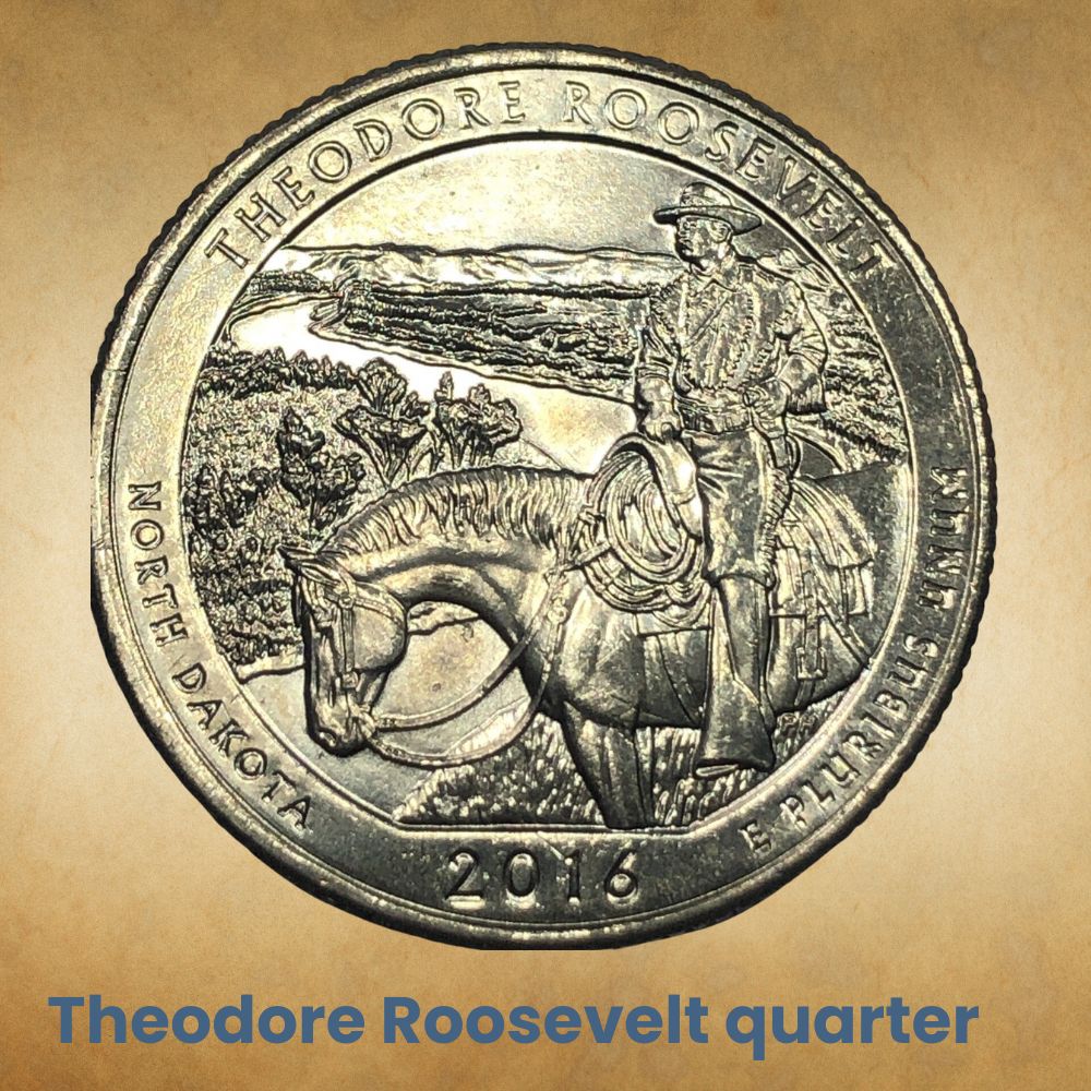 Theodore Roosevelt quarter
