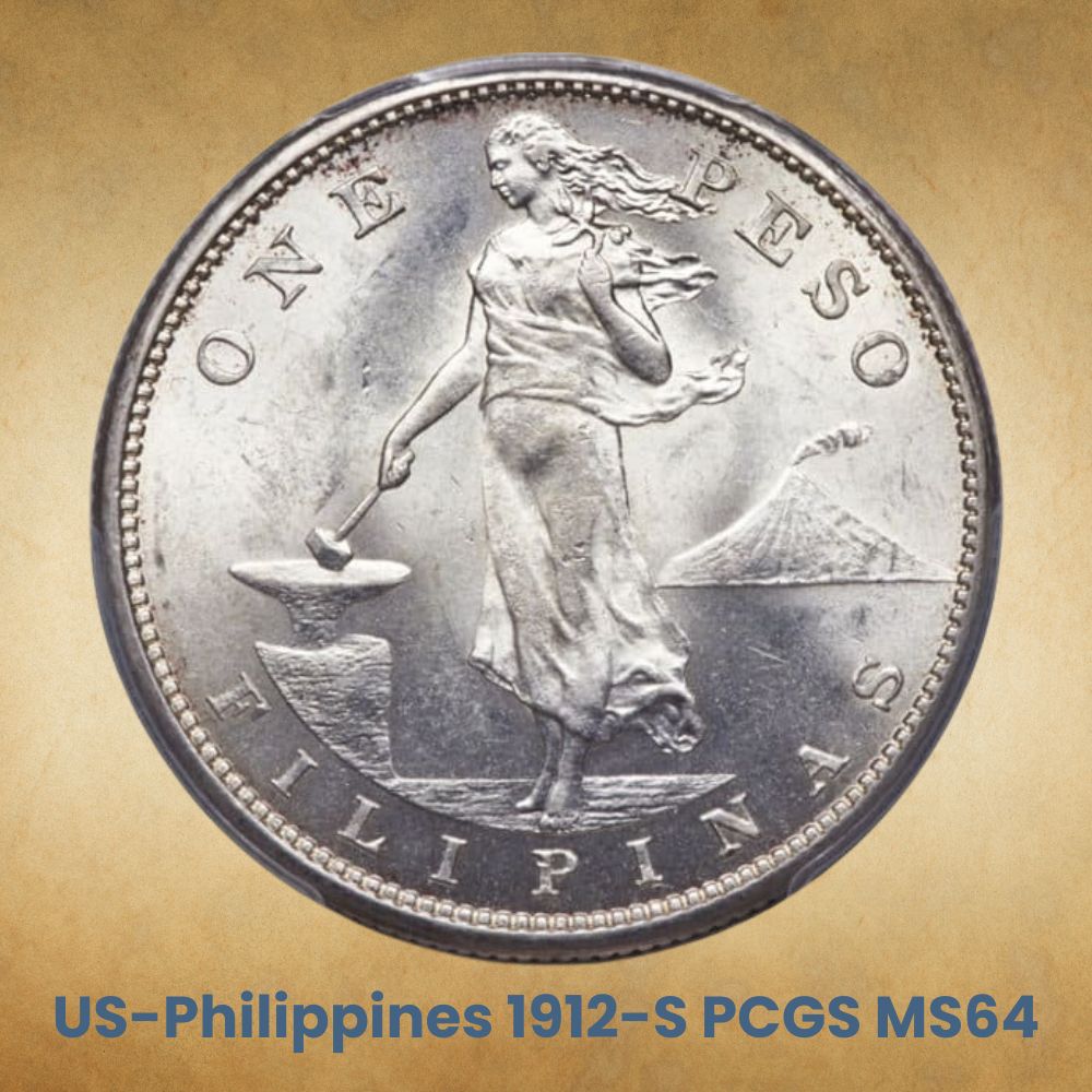 US-Philippines 1912-S PCGS MS64