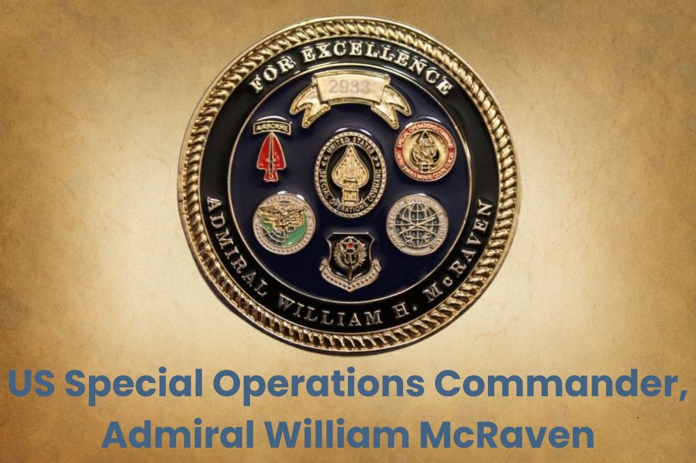 US Special Operations Commander, Admiral William McRaven