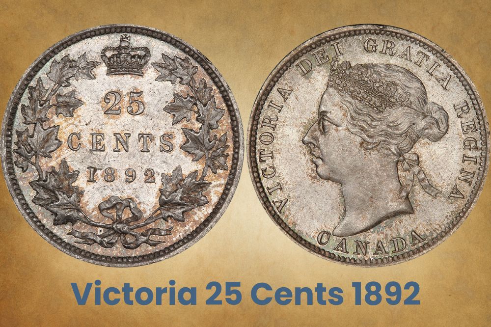 Victoria 25 Cents 1892