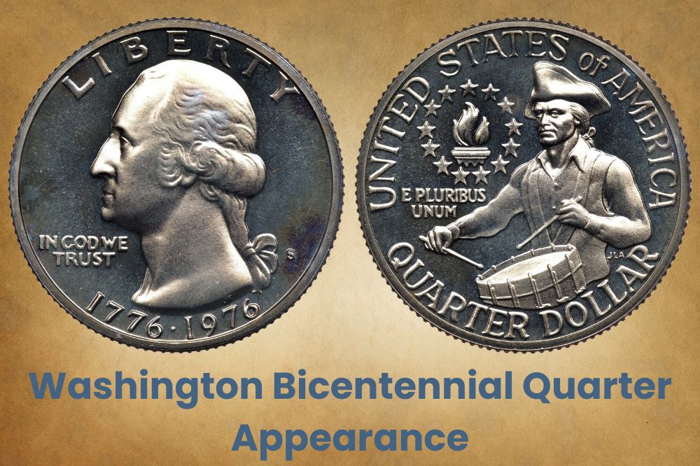 Washington Bicentennial Quarter Appearance