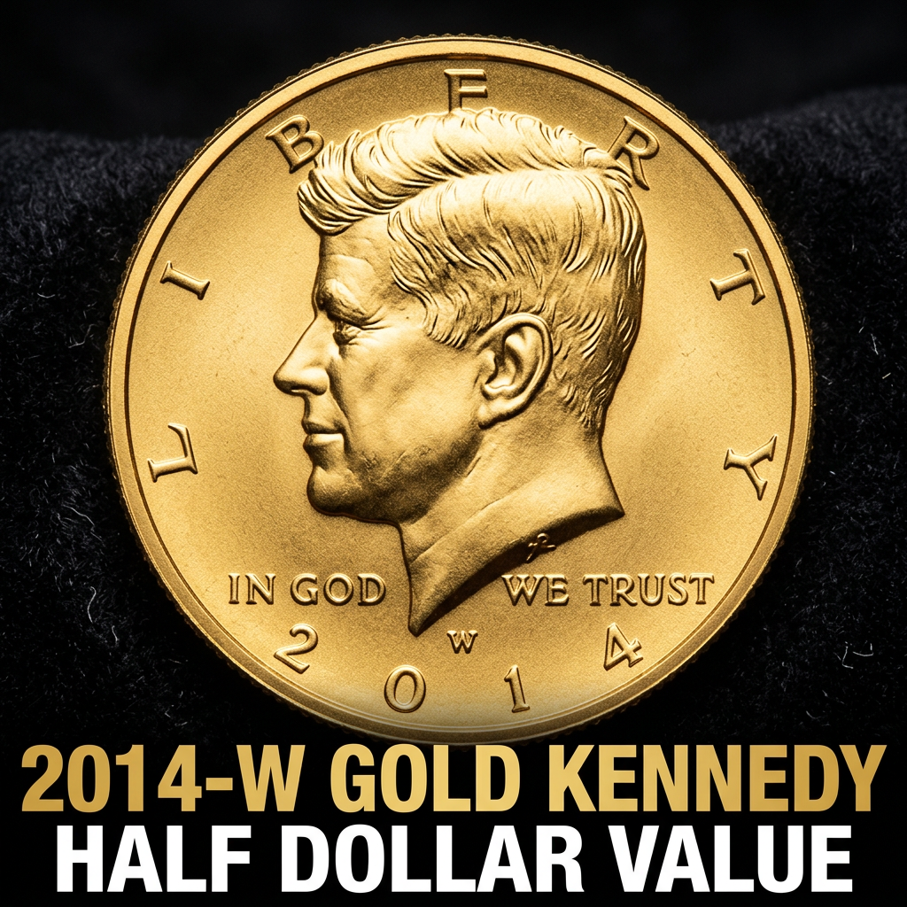 Current Market Prices for the 2014-W Gold Kennedy Half Dollar