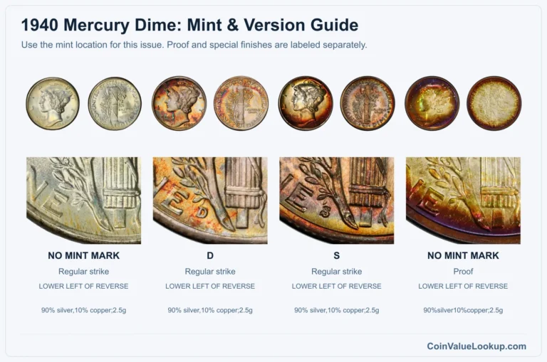 1940 Mercury Dime Coin Value: How Much Is It Worth?