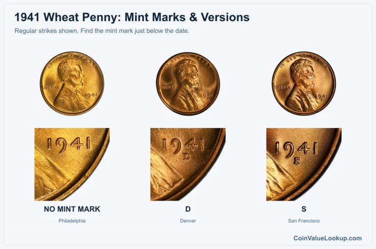 1941 Wheat Penny Coin Value: How Much Is It Worth?