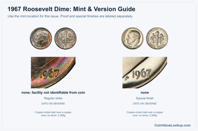 1967 Roosevelt Dime Coin Value: How Much Is It Worth?