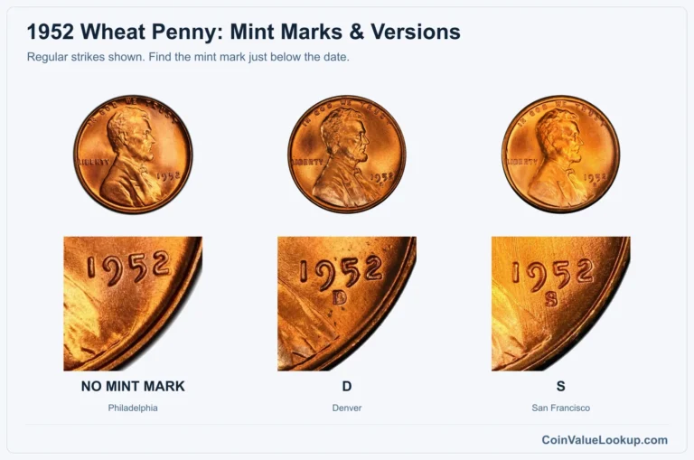 1952 Wheat Penny Coin Value: How Much Is It Worth?