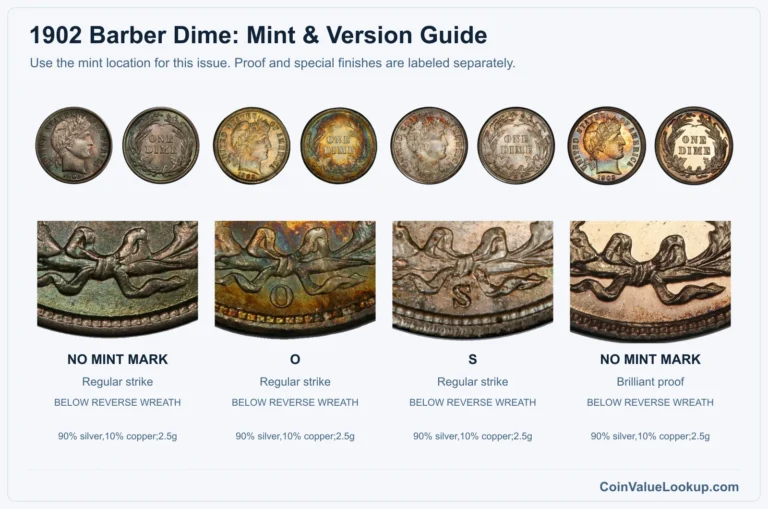 1902 Barber Dime Coin Value: How Much Is It Worth?