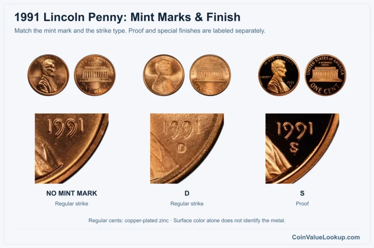 1991 Lincoln Penny Coin Value: How Much Is It Worth?