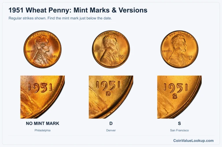 1951 Wheat Penny Coin Value: How Much Is It Worth?