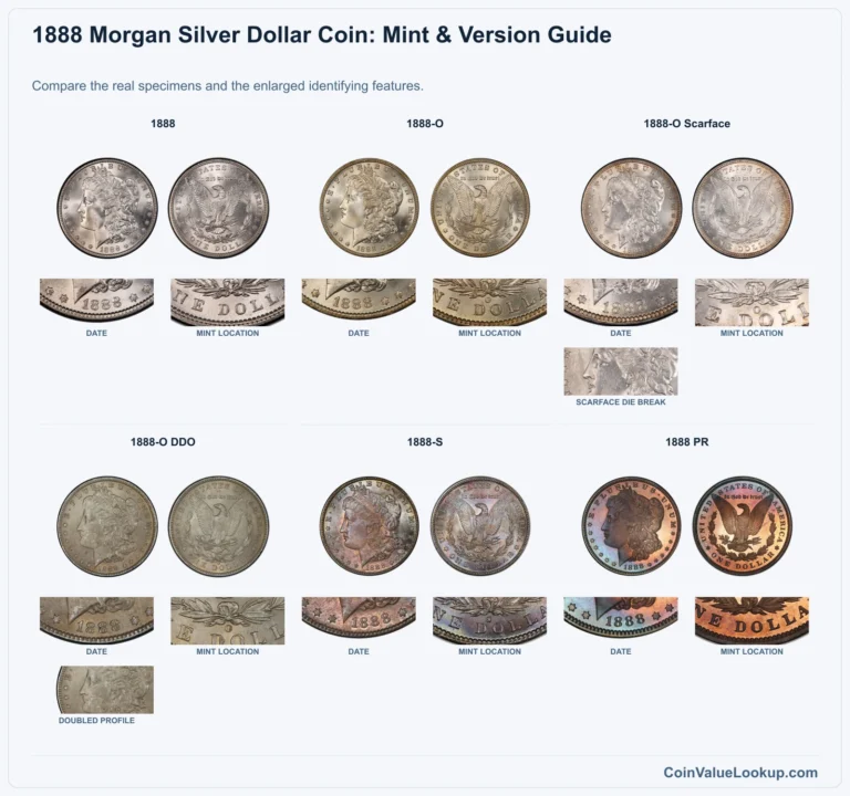 1888 Morgan Silver Dollar Coin Value: How Much Is It Worth?