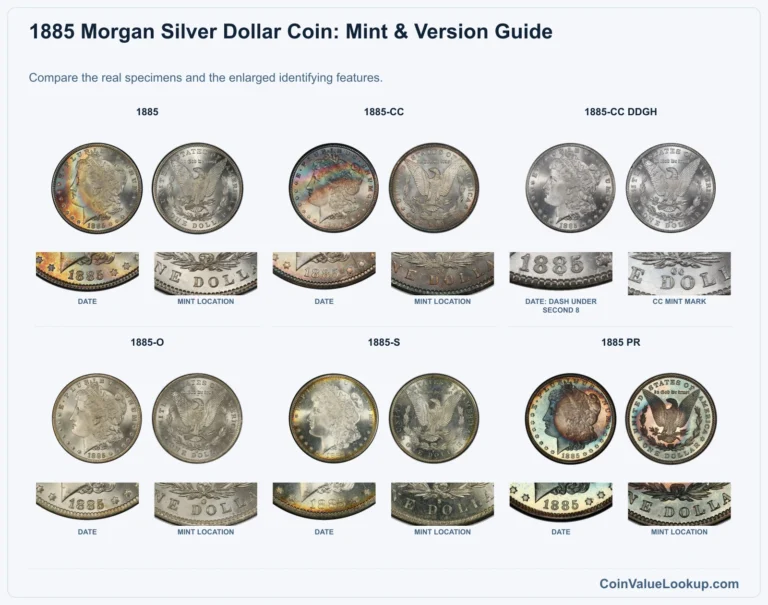 1885 Morgan Silver Dollar Coin Value: How Much Is It Worth?
