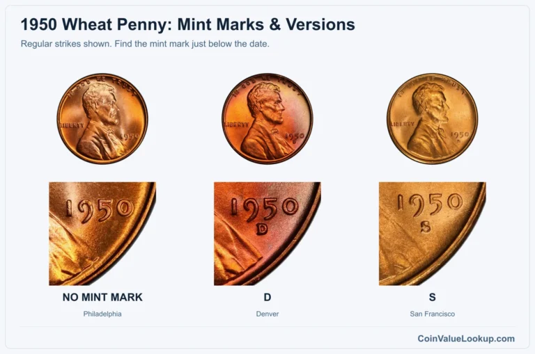1950 Wheat Penny Coin Value: How Much Is It Worth?