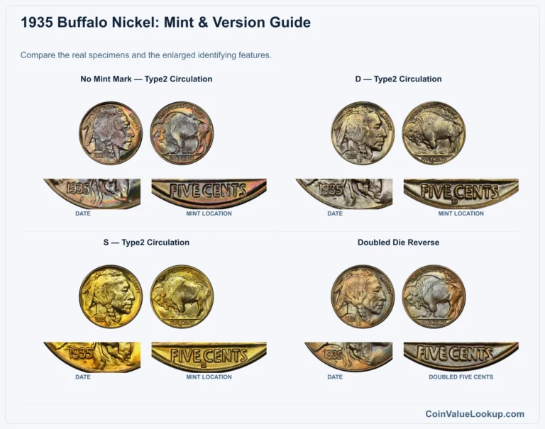 1935 Buffalo Nickel Coin Value: How Much Is It Worth?
