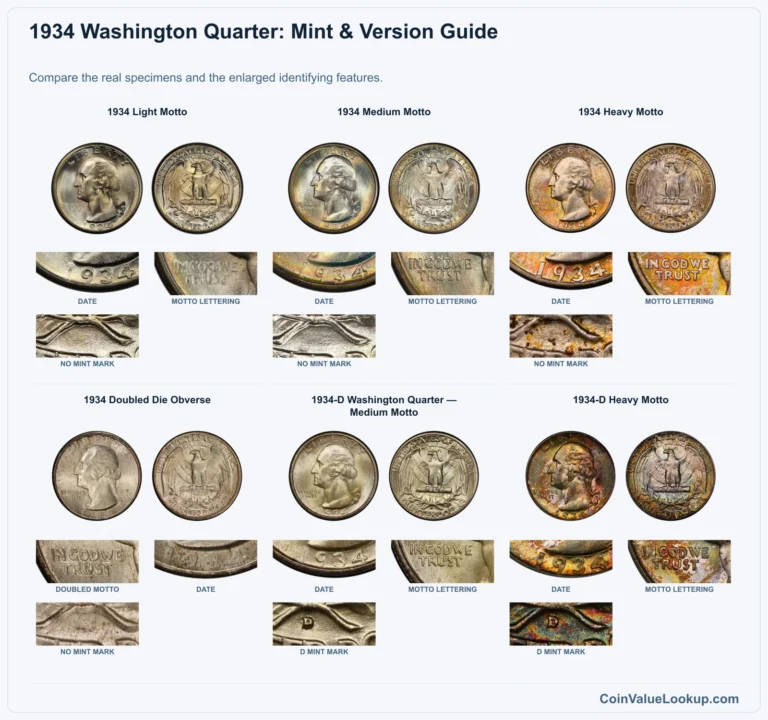 1934 Washington Quarter Coin Value: How Much Is It Worth?