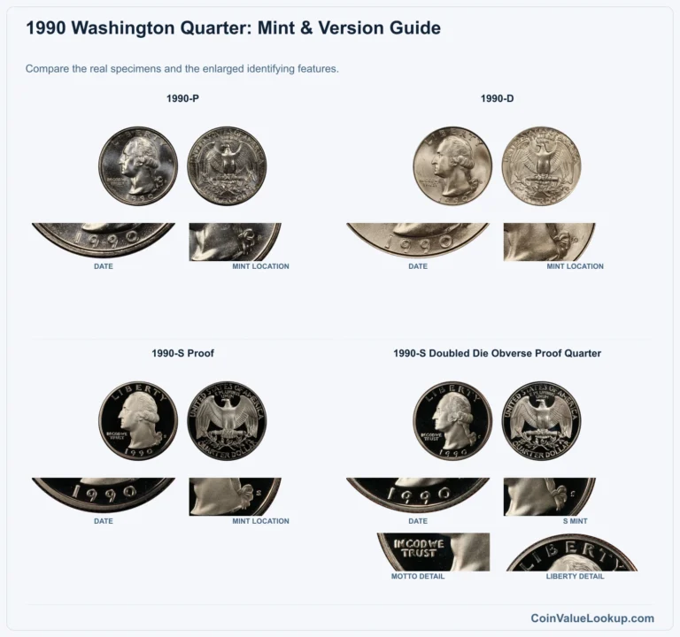 1990 Washington Quarter Coin Value: How Much Is It Worth?