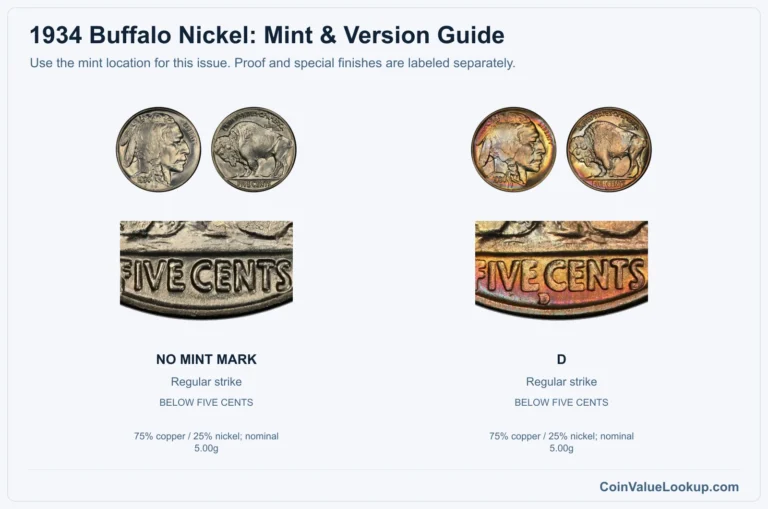 1934 Buffalo Nickel Coin Value: How Much Is It Worth?