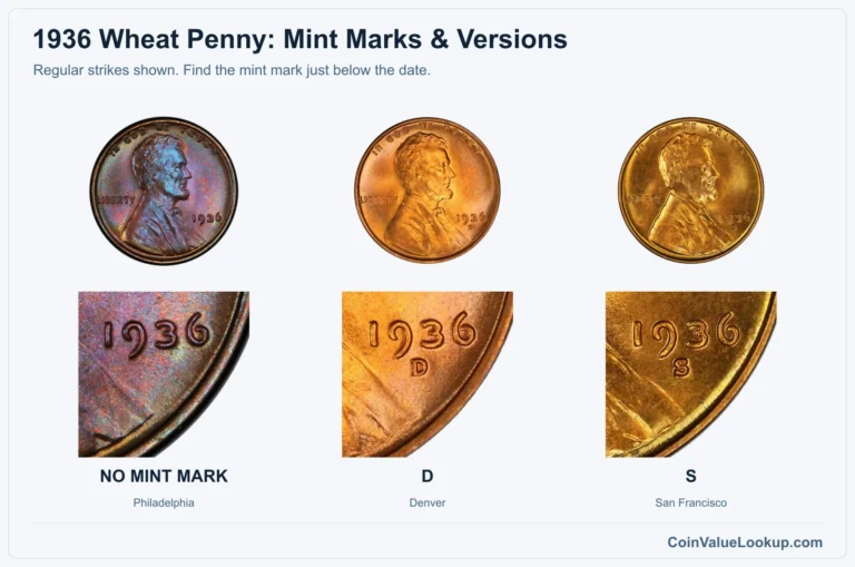 1936 Wheat Penny Coin Value: How Much Is It Worth?