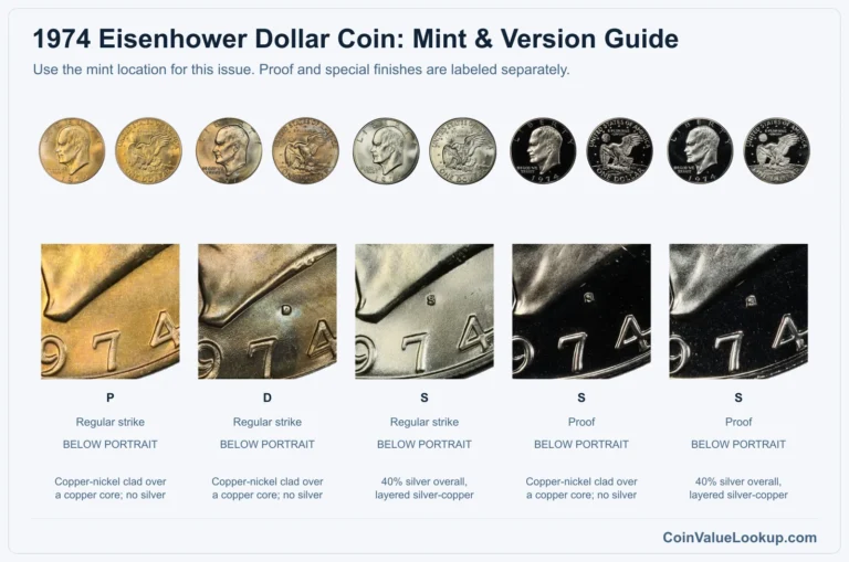1974 Eisenhower Dollar Coin Value: How Much Is It Worth?