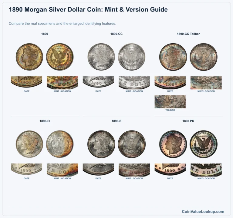 1890 Morgan Silver Dollar Coin Value: How Much Is It Worth?