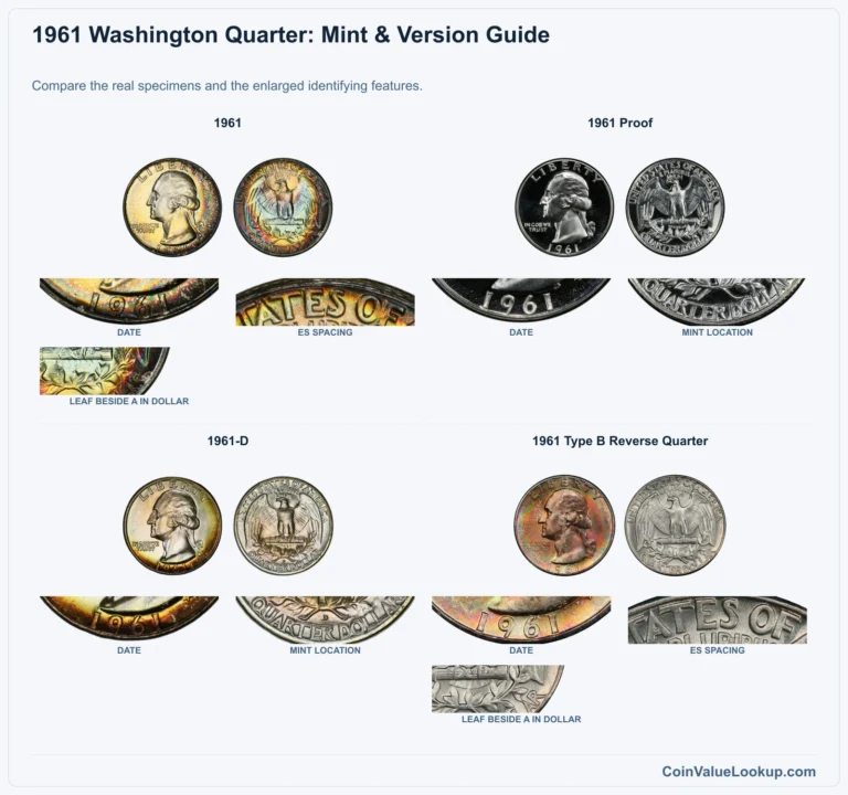 1961 Washington Quarter Coin Value: How Much Is It Worth?