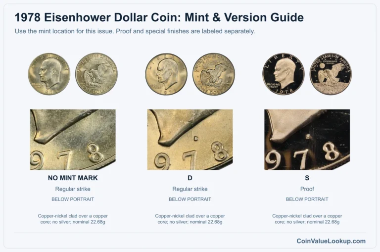 1978 Eisenhower Dollar Coin Value: How Much Is It Worth?