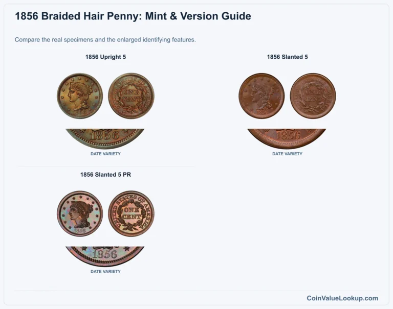 1856 Braided Hair Cent Coin Value: How Much Is It Worth?