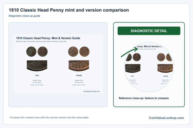 1810 Classic Head Cent Coin Value: How Much Is It Worth?