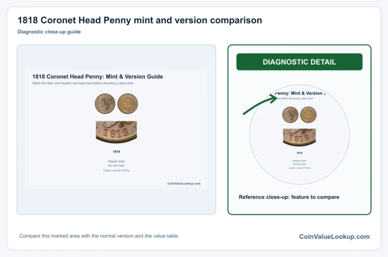 1818 Coronet Head Cent Coin Value: How Much Is It Worth?