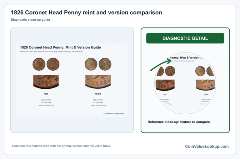 1826 Coronet Head Cent Coin Value: How Much Is It Worth?
