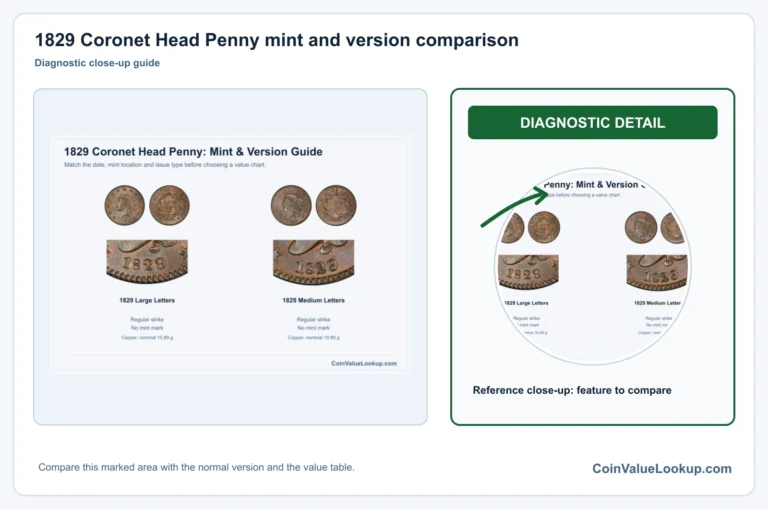 1829 Coronet Head Cent Coin Value: How Much Is It Worth?
