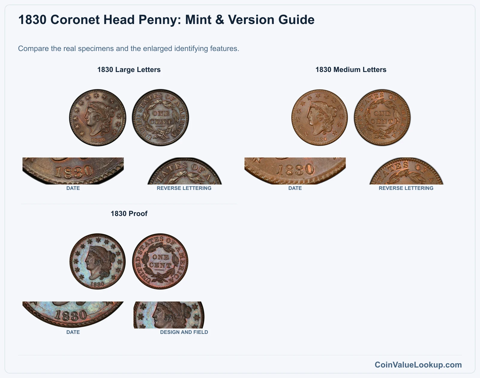 1830 Coronet Head Cent Coin Value: How Much Is It Worth?
