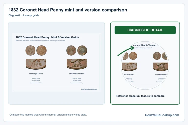 1832 Coronet Head Cent Coin Value: How Much Is It Worth?