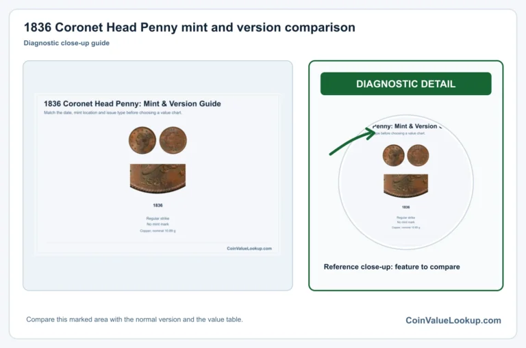 1836 Coronet Head Cent Coin Value: How Much Is It Worth?