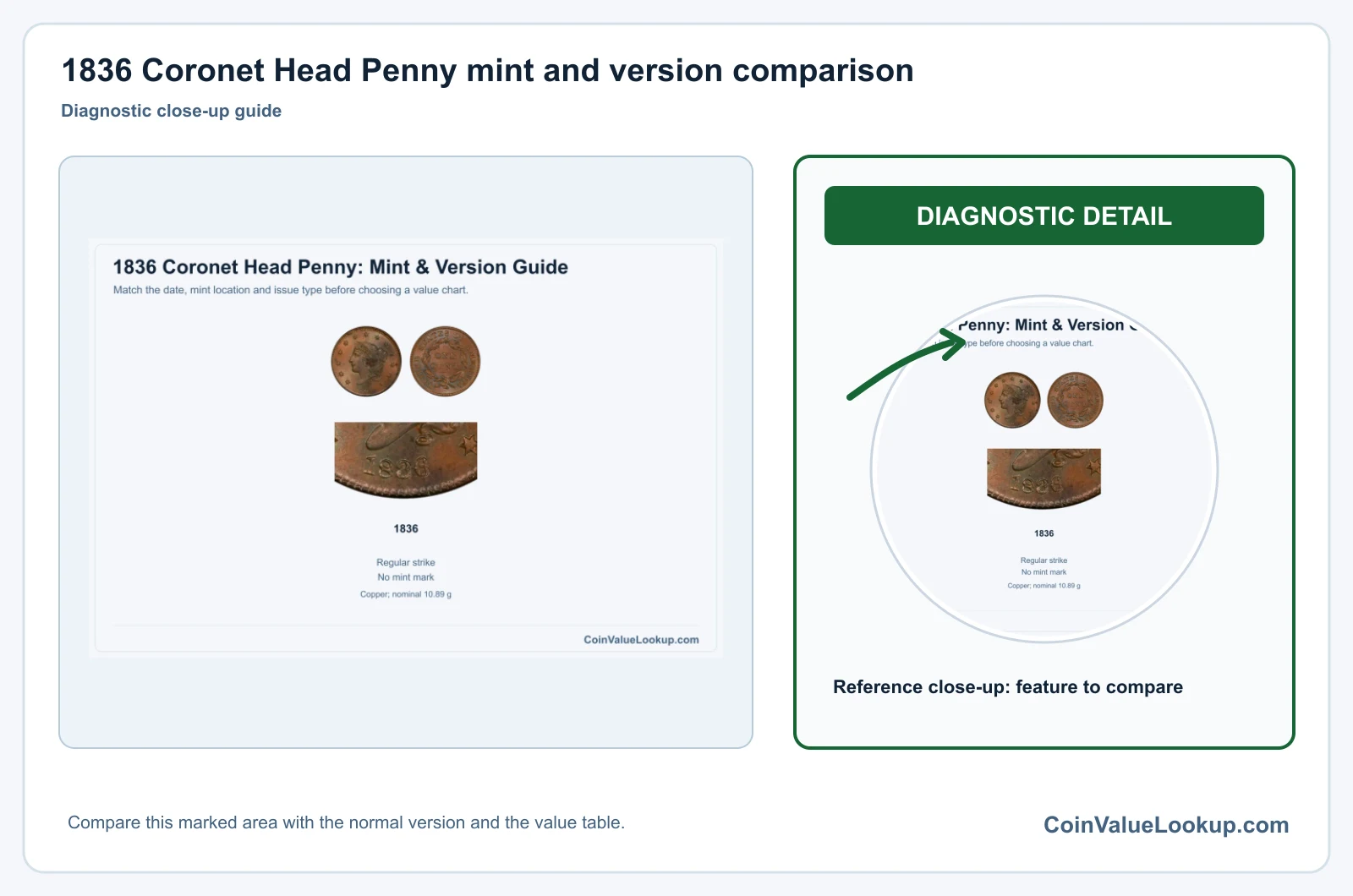 1836 Coronet Head Cent Coin Value: How Much Is It Worth?