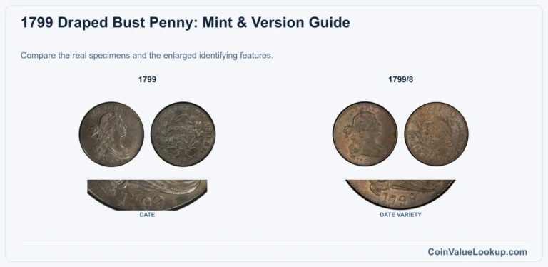 1799 Draped Bust Cent Coin Value: How Much Is It Worth?