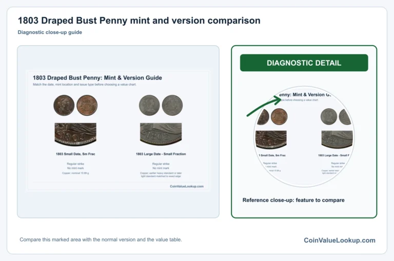1803 Draped Bust Cent Coin Value: How Much Is It Worth?