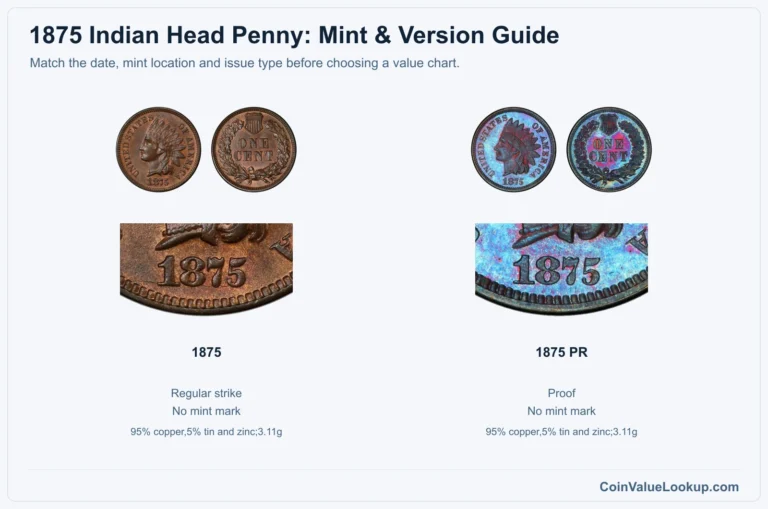 1875 Indian Head Penny Coin Value: How Much Is It Worth?