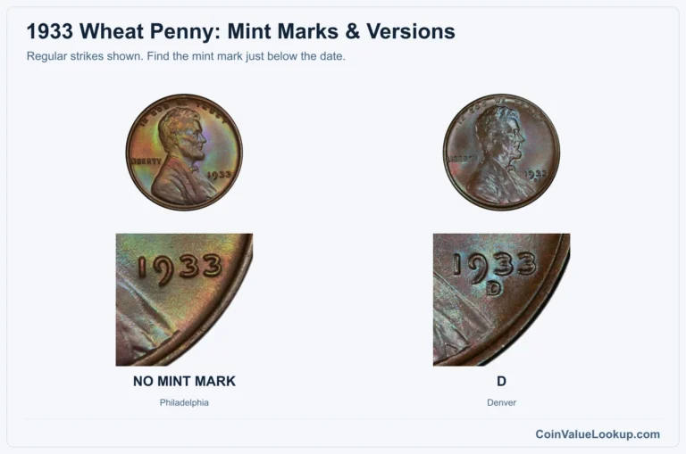 1933 Wheat Penny Coin Value: How Much Is It Worth?