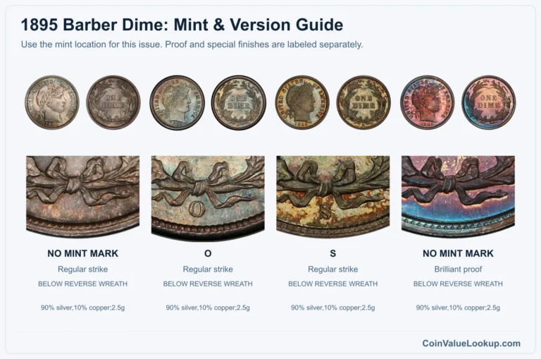 1895 Barber Dime Coin Value: How Much Is It Worth?