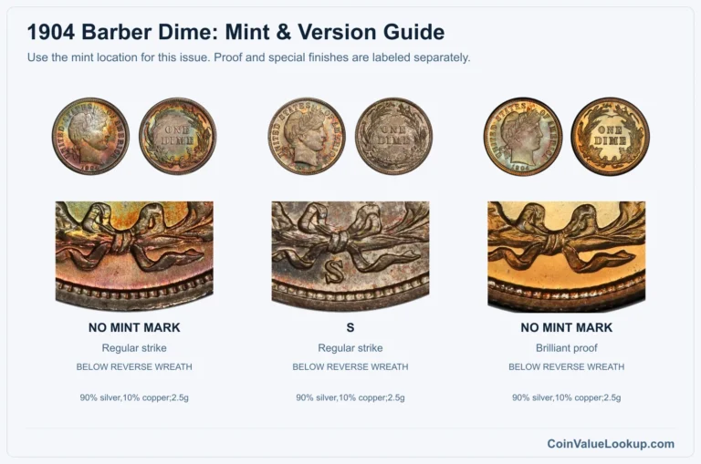1904 Barber Dime Coin Value: How Much Is It Worth?