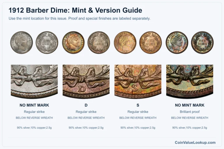 1912 Barber Dime Coin Value: How Much Is It Worth?