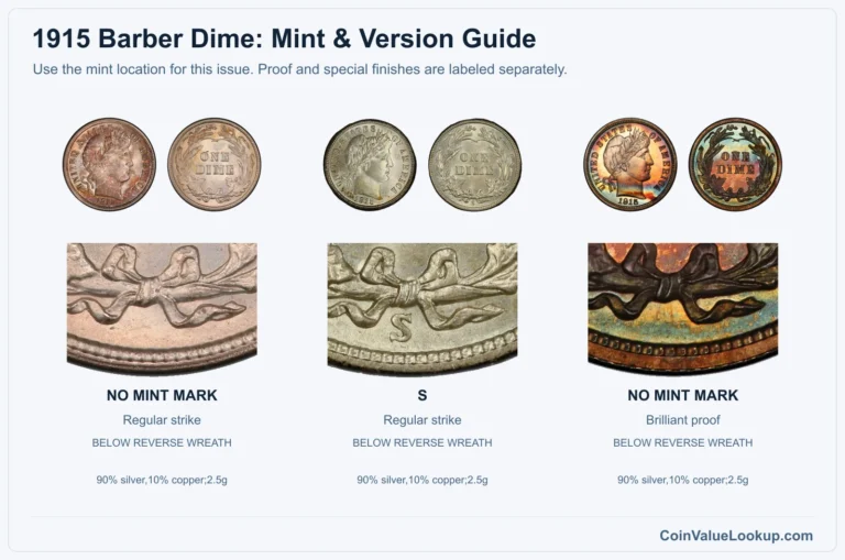1915 Barber Dime Coin Value: How Much Is It Worth?