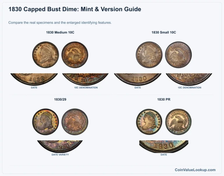 1830 Capped Bust Dime Coin Value: How Much Is It Worth?