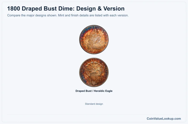 1800 Draped Bust Dime Coin Value: How Much Is It Worth?