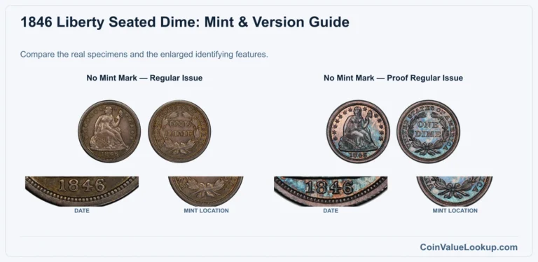 1846 Liberty Seated Dime Coin Value: How Much Is It Worth?